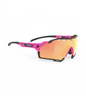 Слънчеви Oчила Rudy Cutline Pink Fluo Matte Multilaser Orange