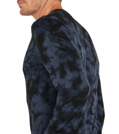 Icebreaker M's 200 Oasis LS Crewe Thermal Top Cloud Dye