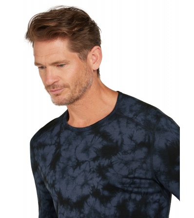 Icebreaker M's 200 Oasis LS Crewe Thermal Top Cloud Dye