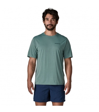 Тениска Patagonia Capilene Cool Daily Shirt - Boardshort Logo M's