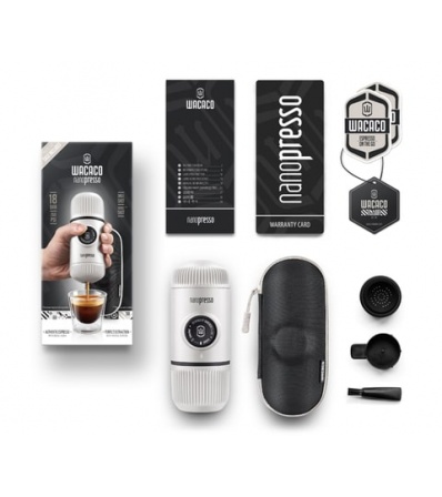 Espresso Machine Wacaco Nanospresso Chill White