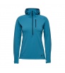 Black Diamond Coefficient Quarter Zip Fleece Hoody W's