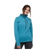 Black Diamond Coefficient Quarter Zip Fleece Hoody W's